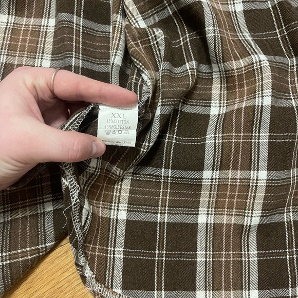 Plaid Button Down Flannel - Picture 2 of 3